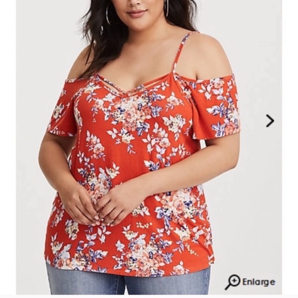 torrid Tops - NWT Torrid 1X Country Pretty Top